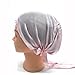 MAYMII 100% Mulberry Silk Women's Sleeping Cap Night Sleep Hat Hair Care Scarves Bonnet Soft, 5 Colors for Your Choose (Pink)