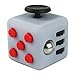 Stress Cube Toy for Adults and Children to Relieve Stress And Anxiety By FIDGETERRELAX (Gray-Red)