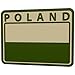Helikon Polish Subdued Flag Patch with Poland Print Khaki Set of 2
