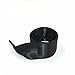 COOL LACE Satin Ribbon Shoelaces Flat Shoe Laces for Sneakers 1 Pair Pack 32mm Wide 3 Different Lengths (Black, 37.4