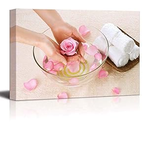 Hand Spa Beauty Salon Manicure Concept Wall Decor