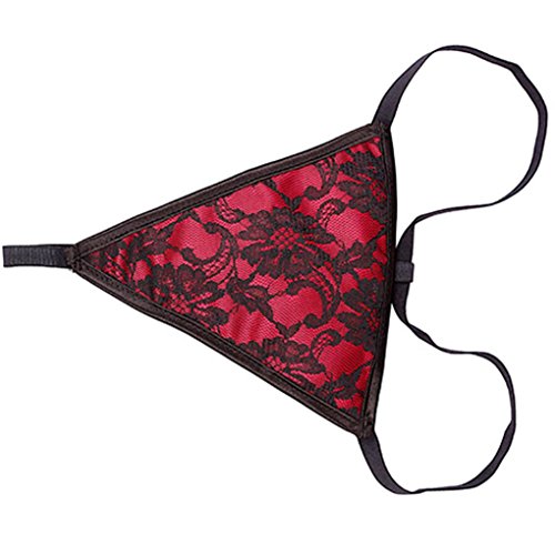 Damen Korsett,Kanpola Damen Floral Corsage Korsagen Taille Reizwäsche Nachtwäsche Lingerie Nachthemden Sport-BHs Dirndlblusen (XL, Rot) – Bild 5