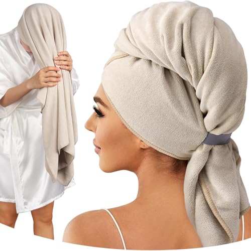 umisleep Microfiber Hair Towel Anti-Frizz