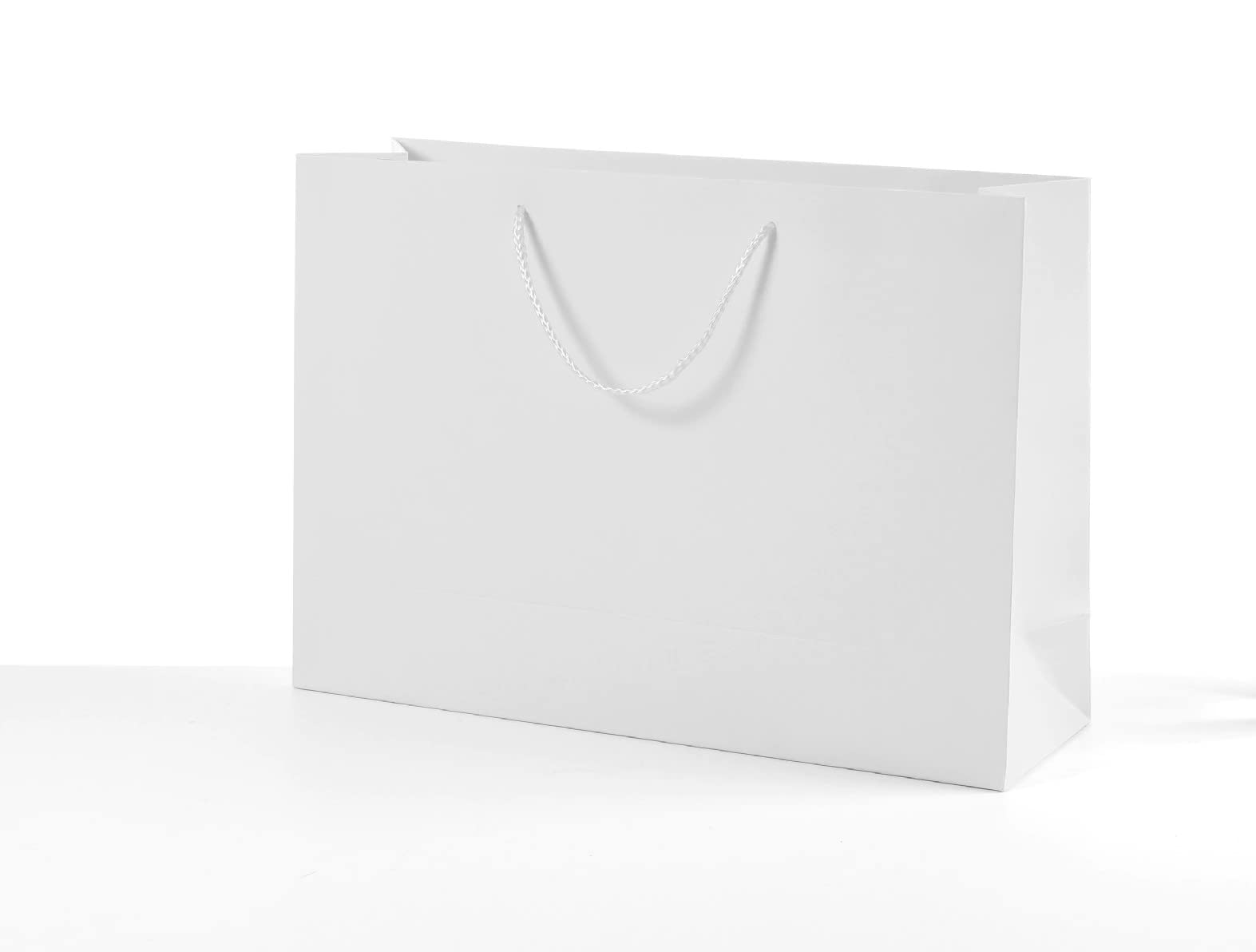 3 White Gift Bag with Rope Handle | White Matt Laminated Luxury Gift Bag | Gift Paper Bag (3)