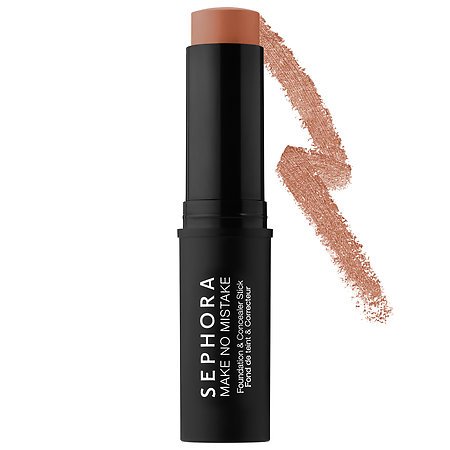 SEPHORA COLLECTION Make No Mistake Foundation & Concealer Stick SIZE 0.41 oz/ 11.6 g (13 Walnut - medium tan with an olive undertone)