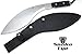 Snake Eye Tactical Full Tang Heavy Duty Handmade G-10 Handle Fixed Blade Kukri Knife Outdoors Hunting Camping Fishing (Silver)