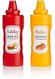 NPW-USA Mustard & Ketchup Highlighter & Pen Set
