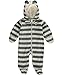 Carter's Baby Boys' Striped Fleece Pram (Baby) - Gray - 9 Months