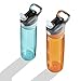 Contigo 24oz Addison Water Bottle, Orange/Blue, 2-Pack