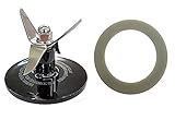 Blender Blade Assembly for Cuisinart CBT-500, SB5600, CB600, Black + Gasket ()