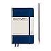 LEUCHTTURM1917 Hard Cover Small (A6) Pocket Notebook, Navy, Dotted