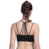 Women's Sexy Strappys Wirefree Yoga Sports Bra