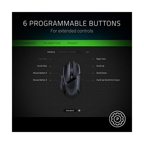 Razer-Basilisk-X-Hyperspeed-Wireless-Gaming-Mouse-Wireless-Gaming-Mouse-with-Razer-Hyperspeed-Technology-Advanced-5G-Optical-Sensor-and-6-Configurable-Buttons Razer Basilisk X Hyperspeed - Wireless Gaming Mouse (Hyperspeed Technology, Advanced 5G Optical Sensor and 6…