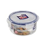 Lock&Lock 10-Fluid Ounce Round Food Container, Short, 1-1/4-Cup