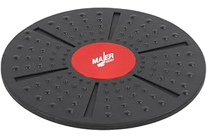 Majer Hockey Training Balance Board, Skating Skills Trainer, Portable Off-Ice Training Equipment