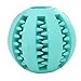 Toy Ball for Dogs - Dental Treat, Bite Resistant, Indestructible Non-Toxic Strong Tooth Cleaning Dog Toy Balls for Pet Training, Playing, Chewing - Soft Rubber, Bouncy, Tennis Ball