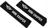 Mini Cooper Seat Belt Cover Shoulder Pad Cushion (2 Pcs)