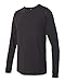 Bella Canvas Unisex CVC Jersey Long-Sleeve T-Shirt,BLACK HEATHER,L