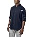 Columbia Men's Plus Tamiami II Long Sleeve Shirt, Collegiate Navy - Medium