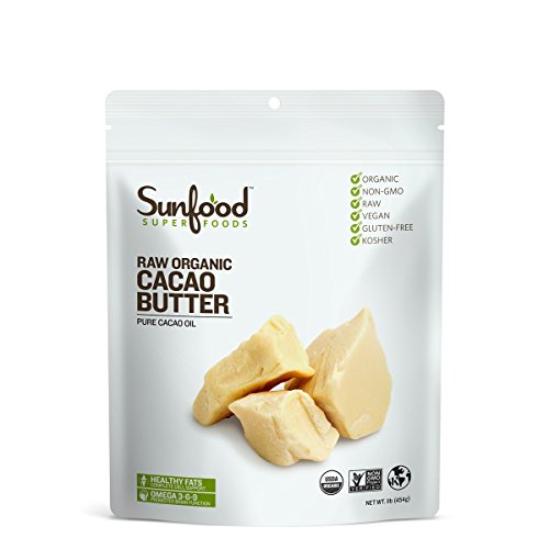 UPC 803813030802, SunFood - Organic Golden Cacao Butter - 1 lb