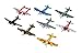 InAir Classic Mini Props Diecast Planes - 8 Piece Set