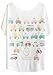 Orilife Women's Casual Loose Printed Batwing Sleeve T-Shirt Top, Cars