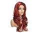 DINIFER® wig Jessica Rabbit Ariel Wigs Daily Wear Hair Copper Red Wig Extension Female Cartoon Character Halloween Masquerade Playing Game Big Wave Wig