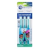 Brilliant Kids Toothbrush, for Kids Ages 5-9 Years