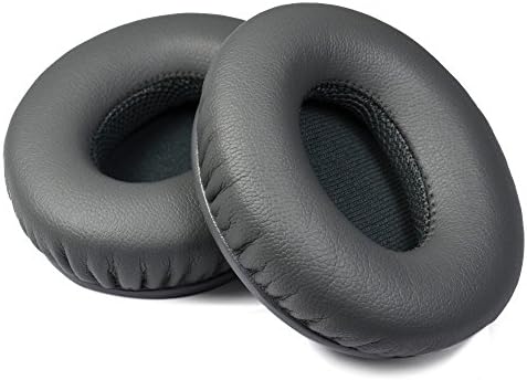 Yavive Replacement Earpad Ear Pad Cushions for Bose Qc3 /Bose Qc2 Qc15/monster Studio/monster Studio2.0/monster Solo Hd/earpads Repair Parts/one Pair (For Solo HD gray)