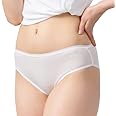 20/10/5 Pack Women's Disposable 100% Cotton Underwear Ladies Briefs Panties for Travel Hotel Spa Hospital Stays Emergencies