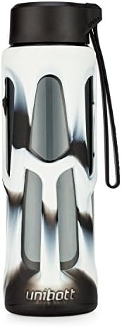 Sport Water Bottle,Unibott(TM) 17oz Tritan Water Bottles BPA Free Lead Proof for Outdoors Cycling Camping School Kids-Wide Mouth 500ml