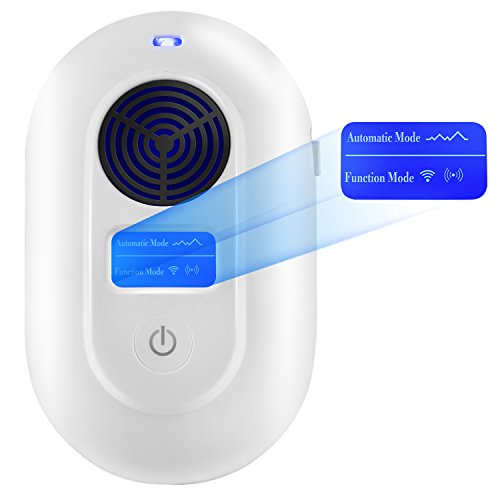 Electronic Mouse Repellent with LCD Display - Ultrasonic Pest Control Repeller Plug In with Touch Switch in 8 Kinds Ultrasonic for Driving Rats, Roaches, Mosquitoes, Insects, Human & Pets Safe Electronic Mouse Repellent with LCD Display - Ultrasonic Pest Control Repeller Plug In with Touch Switch in 8 Kinds Ultrasonic for Driving Rats, Roaches, Mosquitoes, Insects, Human & Pets Safe