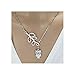 MMBD Owl Leaf Branch Necklace