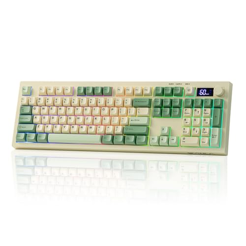 EPOMAKER S102 PRO Membrane Gaming Keyboard Yellow