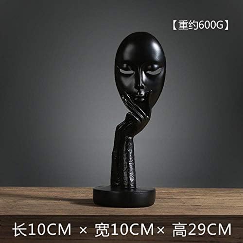 WDDqzf Ornaments Statues Decorations Figurine Sculpture The Thinker Creative Craft Home Decor Simple Figurines Tellurion Desk Cabinet And Office Decor Vintage Typewriter Resin Horse,Sikaozhexiaohao