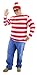 elope Where's Waldo Adult XX-Large Costume Kit