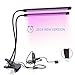 Dimmable Spectrum Plant Grow Lights Greenhouse for Hydroponics [Free Adapter] Adjustable Led Gooseneck Growing Lamps Indoor for Seedlings Cactus Succulent Dual Head Lighting Desk Clamp Clip Lamps
