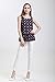 Vero Viva Women's Printed Sleeveless Loose Fit Blouse Tank Top Summer