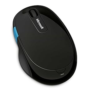 マイクロソフト 人間工学 ワイヤレス Bluetooth マウス 高精細読み取りセンサー Sculpt Comfort Mouse H3S-00007