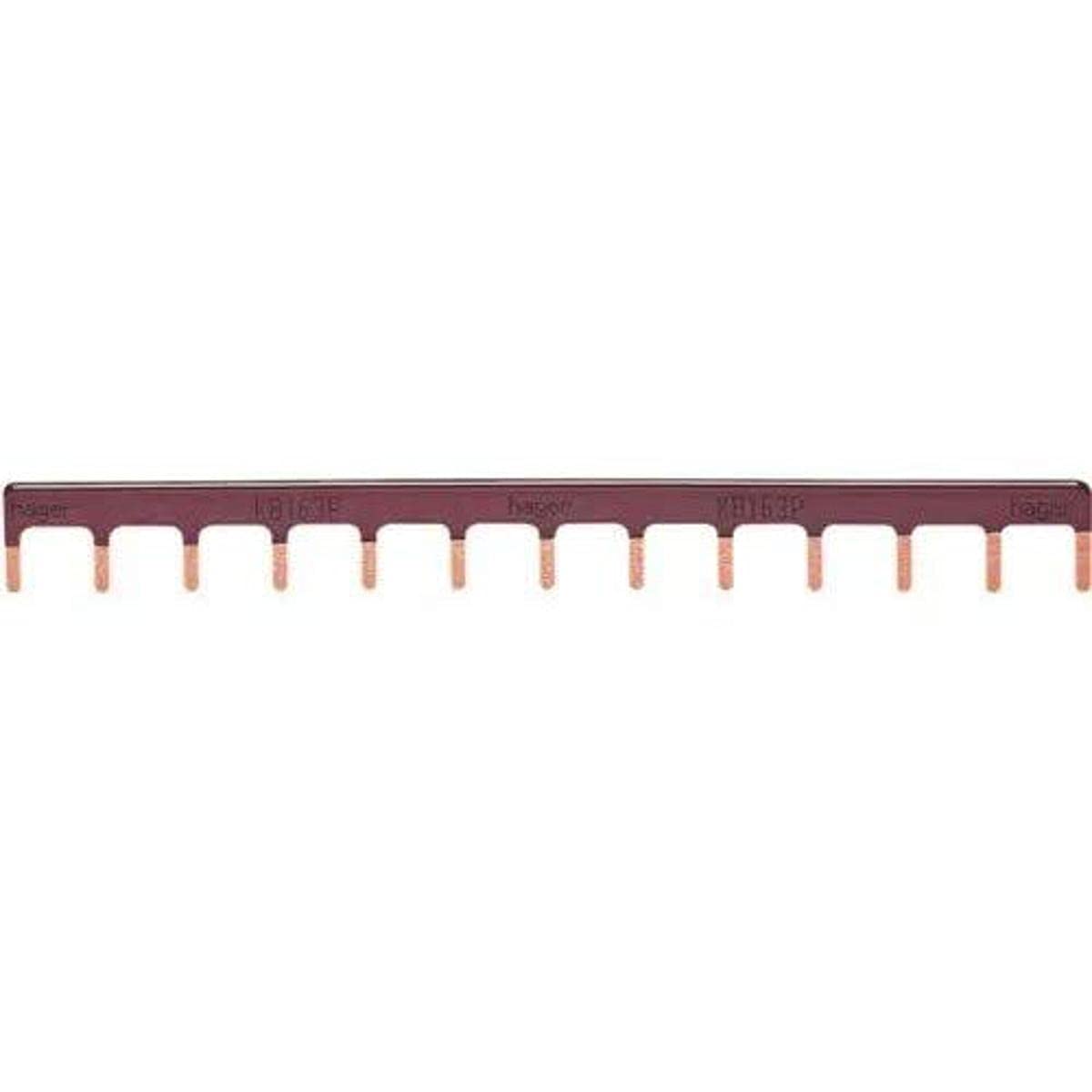 Barre pontage 1P lang. 10mm² marron 13M