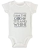 Game Of Thrones Onesie Bodysuit “I Am The God Of the Tits and Whine” Funny Threadz Kids