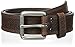 ARIAT Men's Triple Row Stitch Leather Work Belt with Removable Roller Buckle