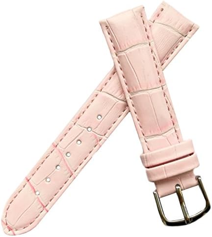 VODEUS Genuine Leather Crocodile Pattern Watch Band 22 mm 18mm Set of 1 Pcs #1