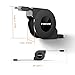 Retractable USB Type C Cable (6.6ft/2M) Fireor USB C to USB Male A Data Sync & Charging Cable for Samsung Note 8, Galaxy S8 Plus, LG G5 G6 V30 V20, Google Pixel, MacBook Pro 2016