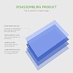 VIVOSUN-Sticky-Mat-for-Cleanrooms-Laboratories-Growing-Rooms-Construction-Pets-24x36-4-Pads-of-30-Layers-120-Sheets