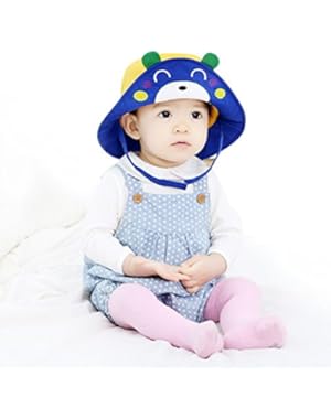 Spring New Unisex Baby Bear Solid Flap Sun Protection Hat UPF 50+ - 2017 best gift in USA
