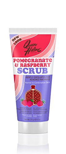 Queen Helene Facial Scrub, Pomegranate & Raspberry, 6 Ounce [Packaging May Vary]