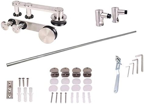 レトロスチール引き戸 レール吊り引き戸レール金具吊り扉引戸建具シングル木製バーンドア用