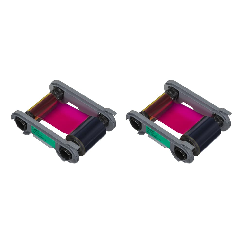 2 Pack - Evolis Primacy 2 R5F208A100 Color Ribbon