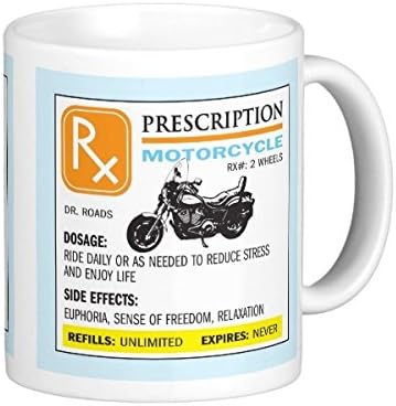 Funny Ceramic Coffee Cups Prescription Insulated Mugs